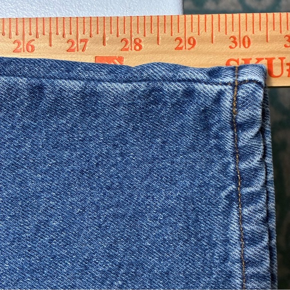 Vintage LL Bean Flannel Lined Jeans Men's Size 38x30 - Picture 8 of 8